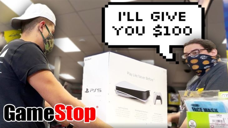 Selling Back The PS5 To Gamestop On Release Day #PS5