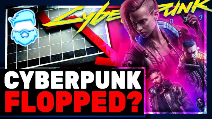 Cyberpunk 2077 Sales DISAPPOINT & The Most INSANE Hitpiece Yet! CDPR Stock Slides More & PS5 & XBOX