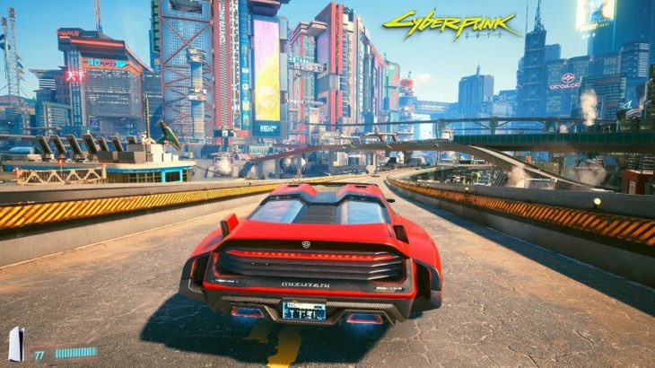 Cyberpunk 2077 on PS5 – 22 Minutes of Gameplay (Free Roam Driving, Open World, Police) 4K 60FPS