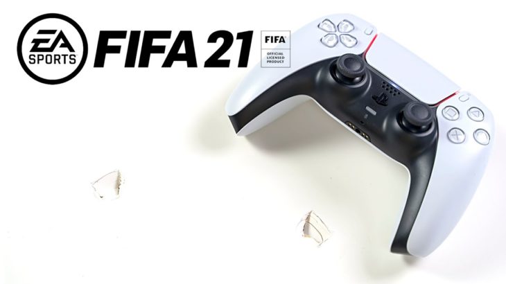 FIFA 21 некст-ген на PS5. Мбаппе потный, а горит от игры так же…