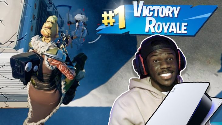 FIRST TIME PLAYING FORTNITE on the PS5