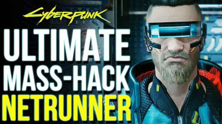 The Best Build in Cyberpunk 2077 You Never Tried….But Should | Cyberpunk End Game Netrunner Build