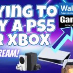 Attempting to Buy the PS5 or Xbox from GameStop and Walmart – Confirmed PlayStation 5 Restock Stream