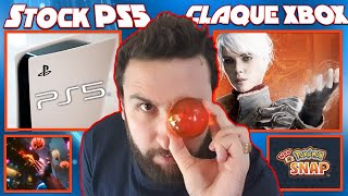 Stock PS5 🔥 La Première Grosse Claque XSX 😱 Cyberpunk Douche Froide ? & Pokémon Snap Switch Détails