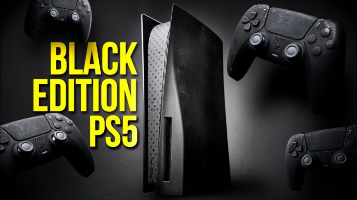 Custom Black Edition PlayStation 5 (PS5)
