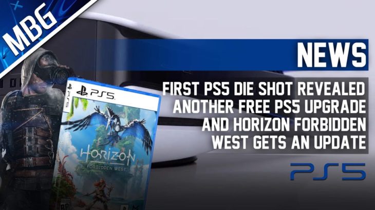 First PS5 APU Shot Revealed, Big Next-Gen Upgrade Announced, Horizon Forbidden West Update