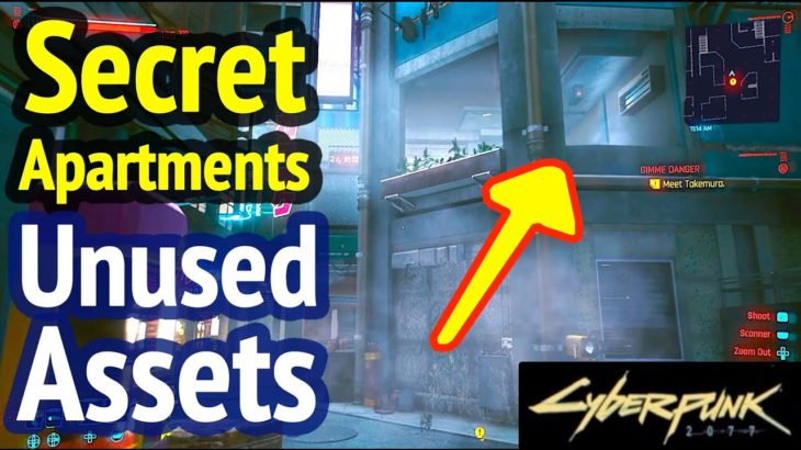 Secret Apartments (Unused Assets) in Cyberpunk 2077