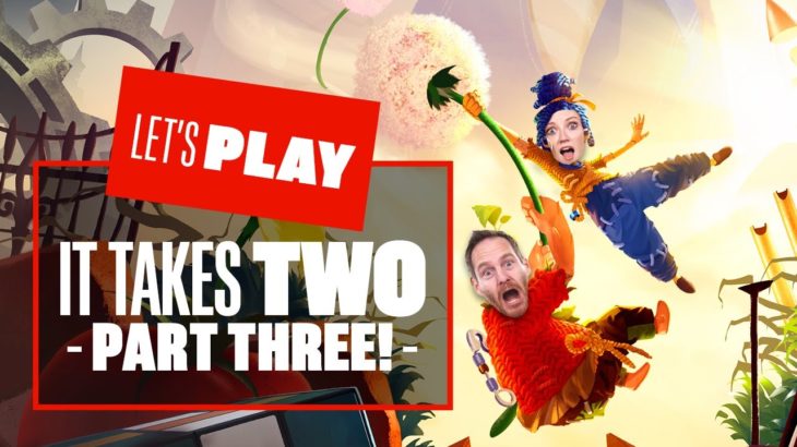 Let’s Play It Takes Two on PS5 PART 3 – SUPPLEMENTAL SHRUNKEN SHENANIGANS!
