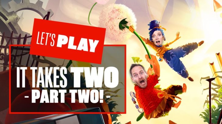 Let’s Play It Takes Two on PS5 Part 2 – MORE MINIATURE MAYHEM!