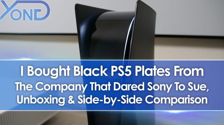 Bought Black PS5 Plates From Dbrand Who Dared Sony To Sue, Unboxing + Side-By-Side Comparison