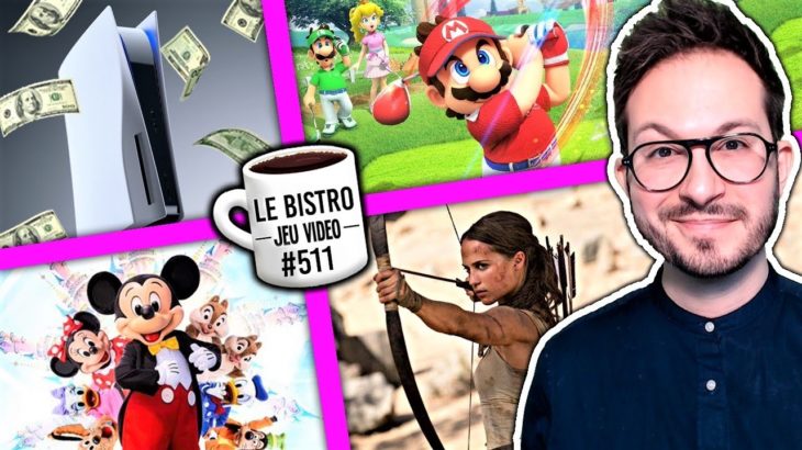 Pariez de l’argent sur PS5 💵 Tomb Raider nom de code dévoilé, Mario Golf Super Rush, Disneyland