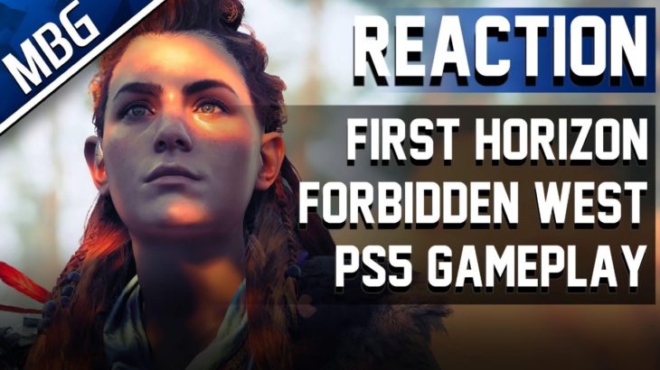 State Of Play: Horizon Forbidden West First PS5 Gameplay Reveal Live Reaction