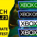 Cyberpunk 2077 | Xbox One S|X – Xbox Series S|X | 1.22 – 1.23 Patch FPS Comparison