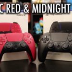 PS5 DualSense Controllers Unboxed: Cosmic Red & Midnight Black (New Colors)